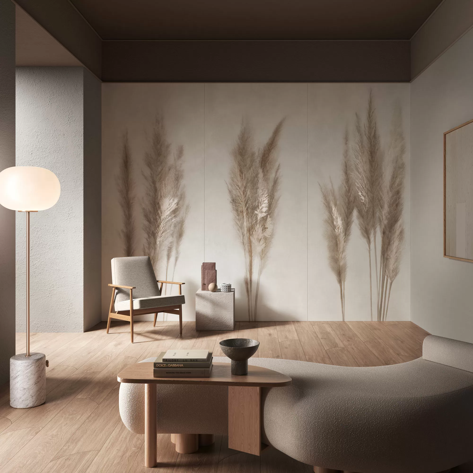 Керамогранит AHAV Deco Solutions Suit Peonia Matt RT 6mm 60x120