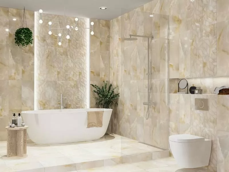 Плитка N60014 Onix Delicato Struttura Brillo 24.2x70