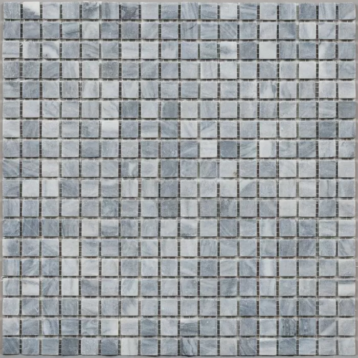 Мозаика DAO-538-15-4 Silver Grey мрамор 1.5х1.5 30х30