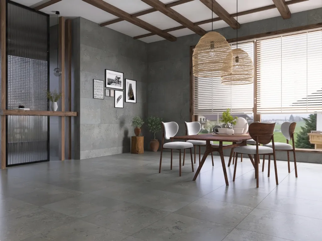Керамогранит Limestone Brown Mat 60x60