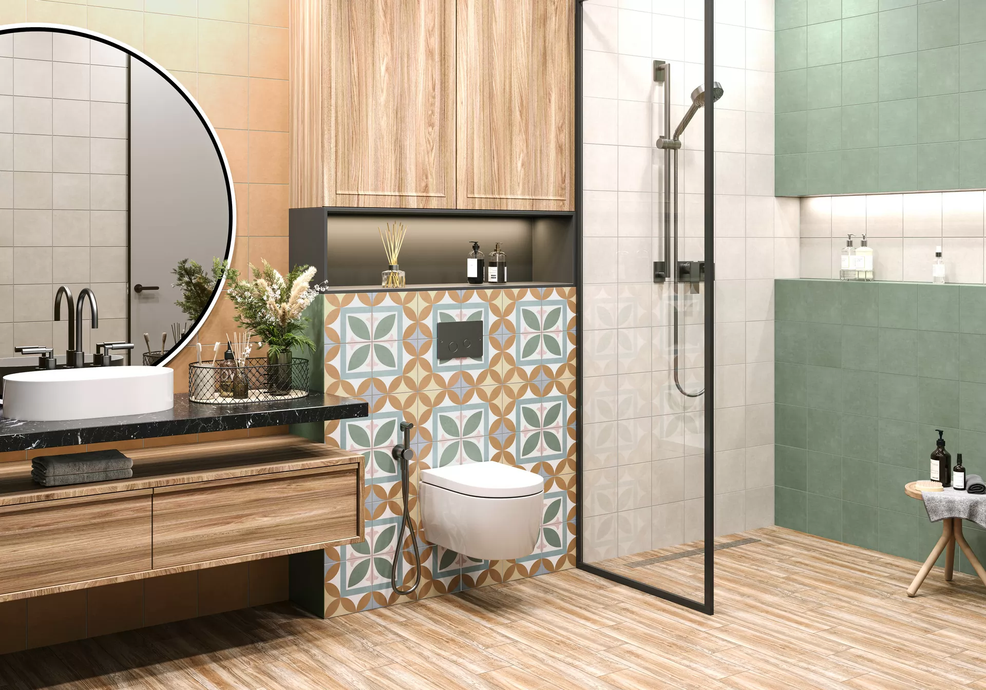 Керамогранит GP2020DMX23 Design Mix 2 матовый 200x200x8