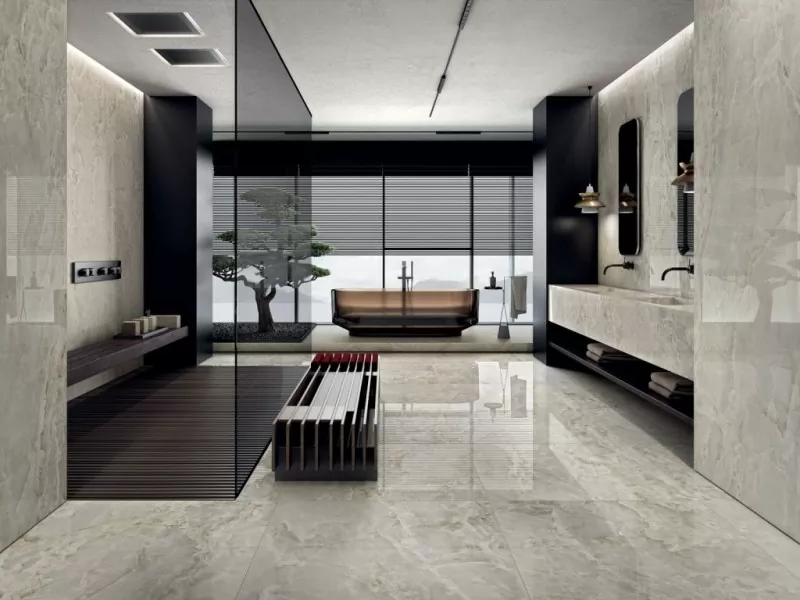 Керамогранит STARLIGHT TILES GLOSSY APUANO EXTRA 300x100