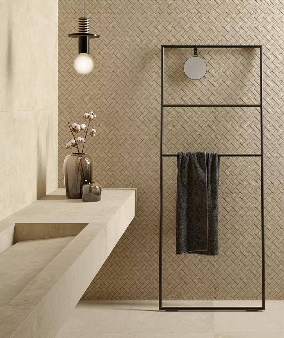 Керамогранит 610015000422 Room Beige Stone Pat Ret 60x120