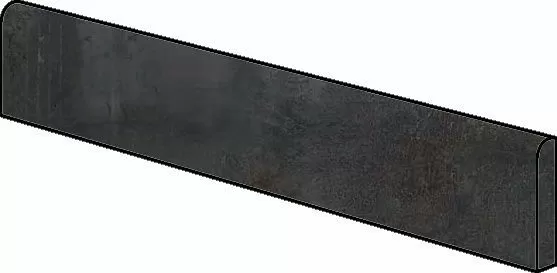 Керамогранит 610130000332 Heat Steel Battiscopa 7,2x60