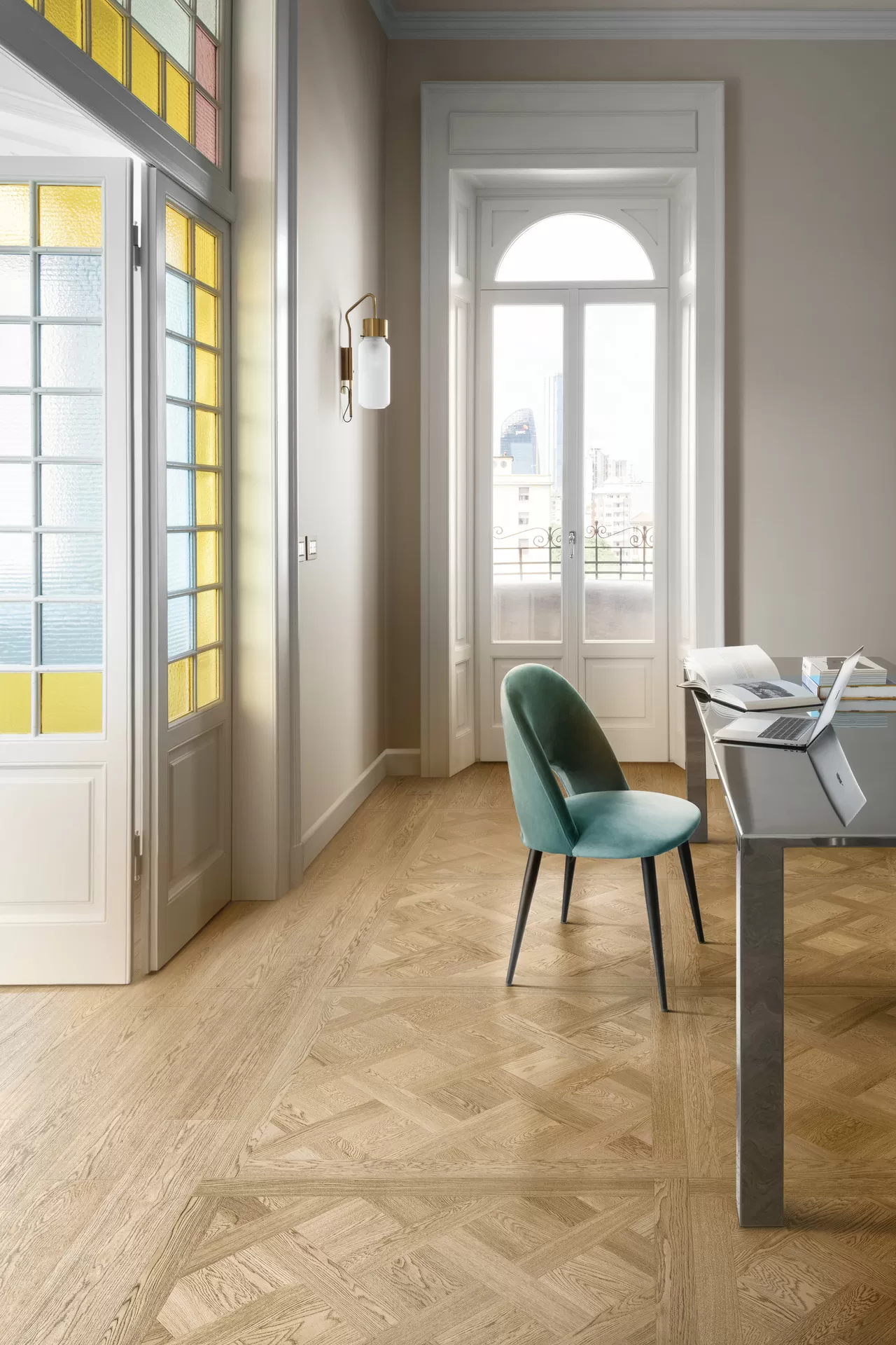 Керамогранит MEK5 Intrecci Versailles Nocciola Rt 120x120