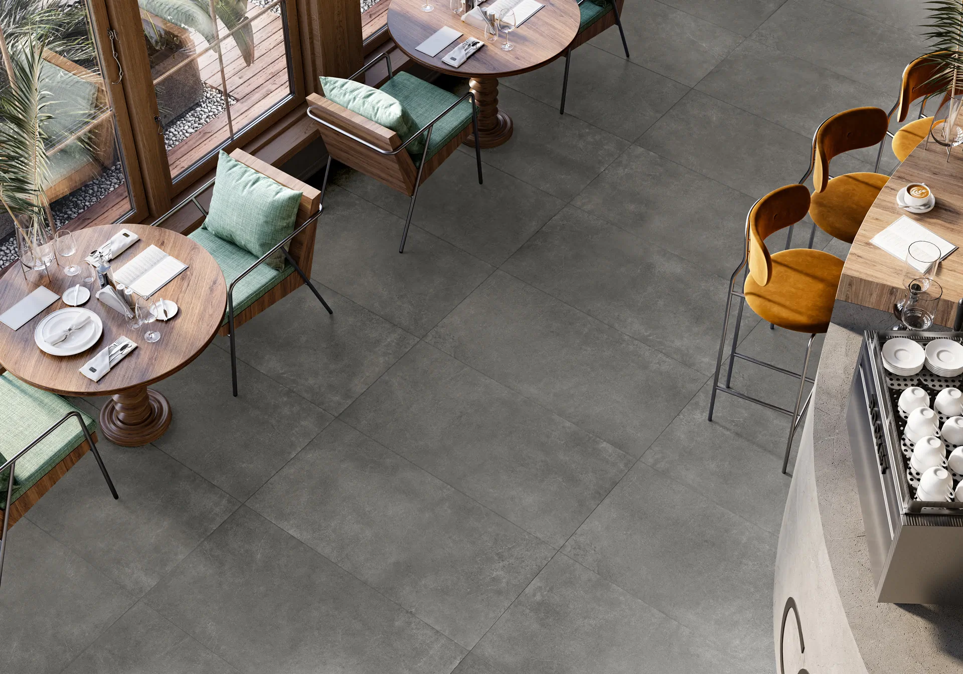 Керамогранит GP60120MIM01M Microcement Crema матовый 600x1200x10