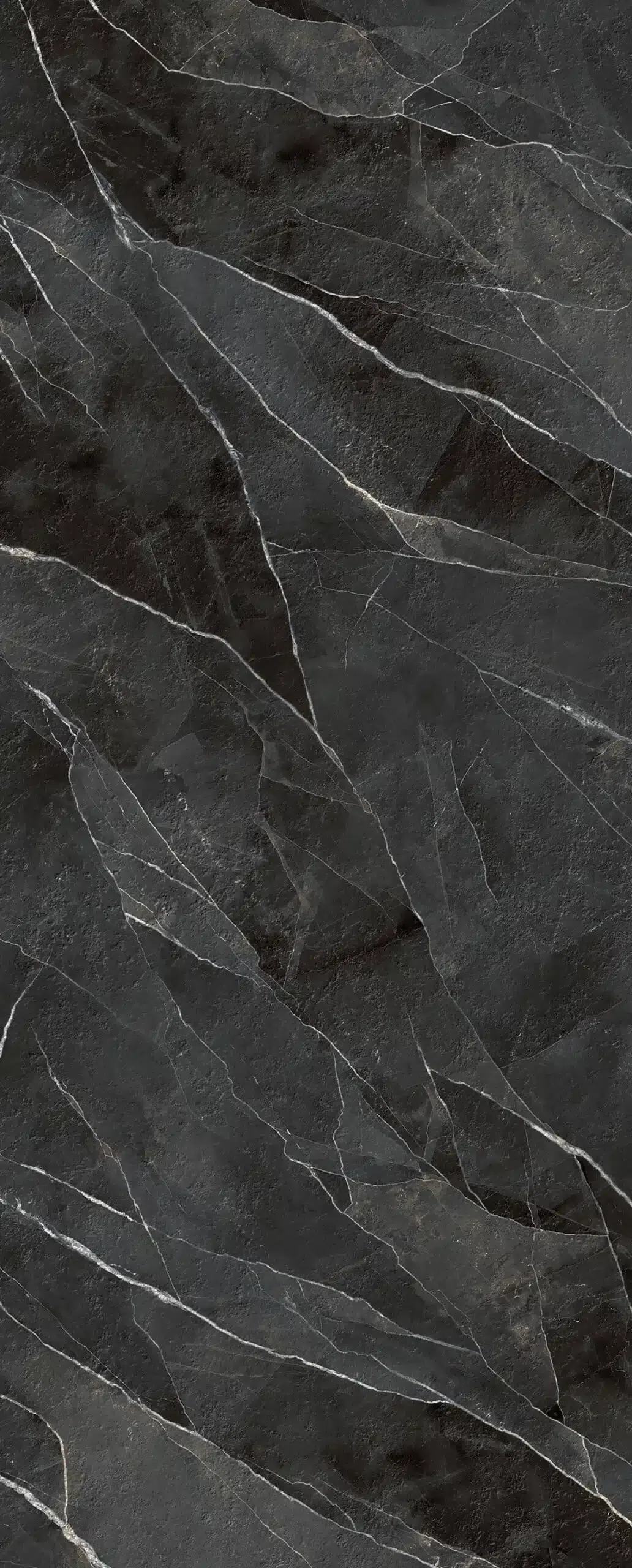 Керамогранит LAMF011502_IT Calacatta Black Bocciardato 1200x3000