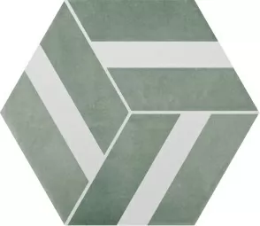 Керамогранит SIX Cementine Bari Aqua 23x27