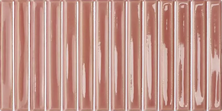 Плитка 133163 Colour Notes Bars Rosemist 12,5x25