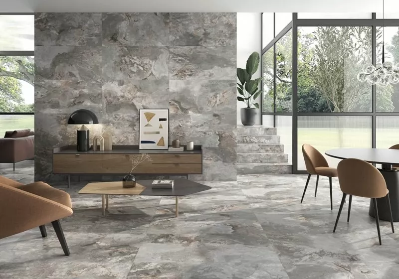 Керамогранит Slate Way Ash Rect. 60x120