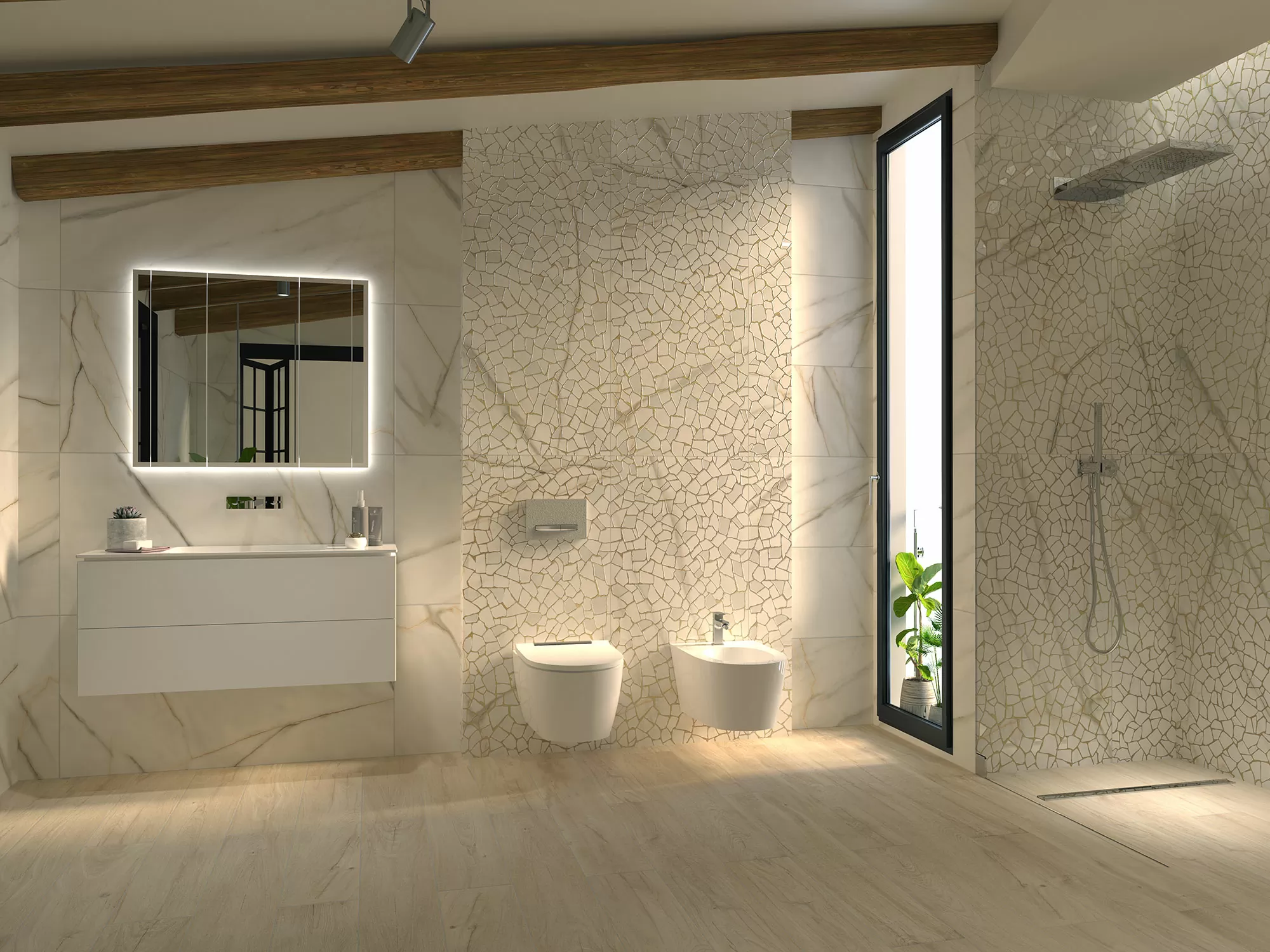 Керамогранит Viena Pol. Gold 60x120