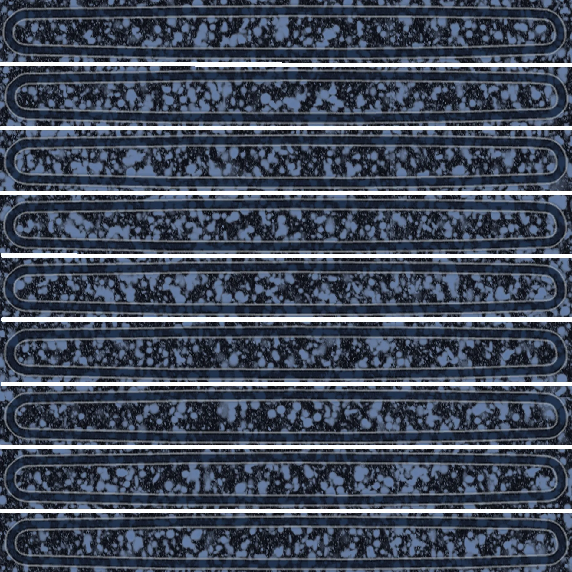 Плитка KMD2SOB004BN Декор чипсет Далия синий глянцевый 20x20x0,95