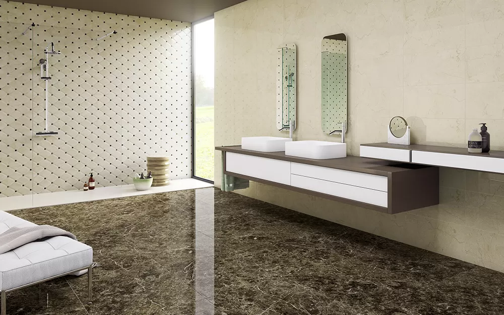 Плитка Moldura Oka Crema Marfil 4x25