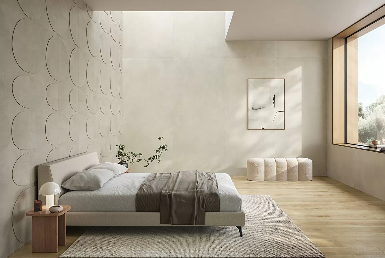 Керамогранит FL05BAC I Cementi Greige Ciottolo SQ. RealUp/StrideUp 60x120