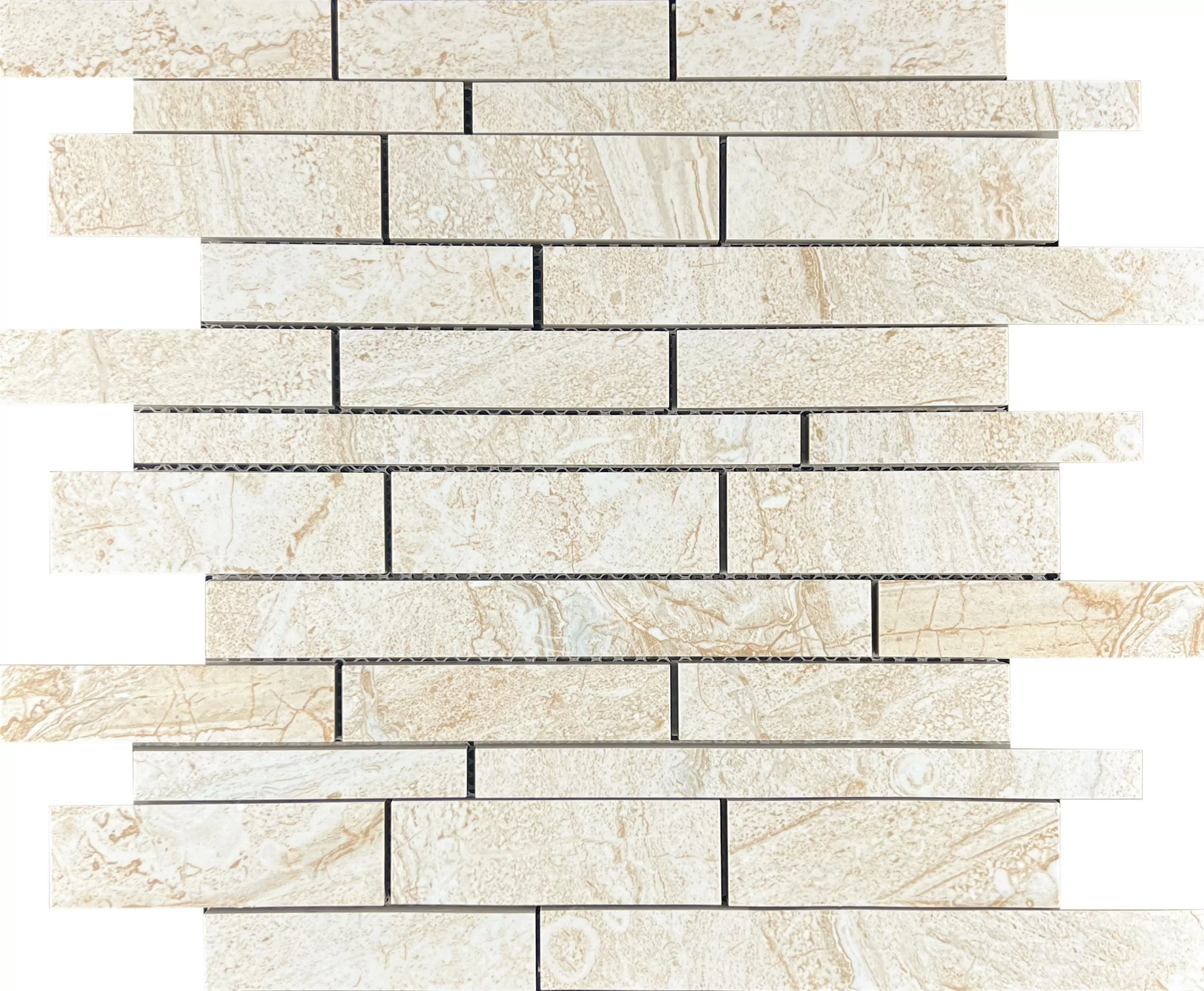 Мозаика Mosaic Daina Beige Brick bone mix 300x360