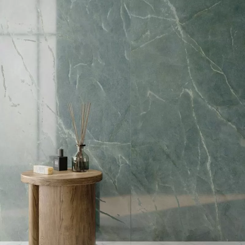 Керамогранит PF60014963 Sensi Nuance Sea Green Lux 3D Rett 60x120