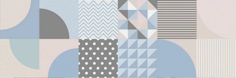 Плитка Decor Cromatica Mix Brillo 25x75