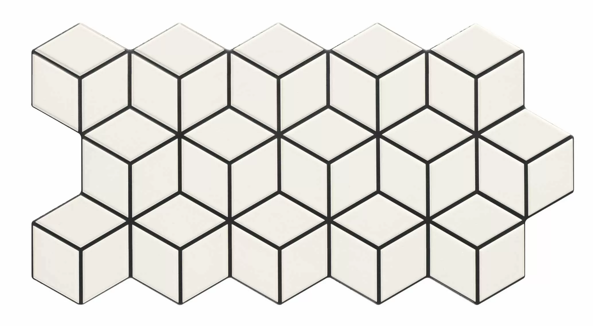 Керамогранит Rhombus Snow 51x26.5