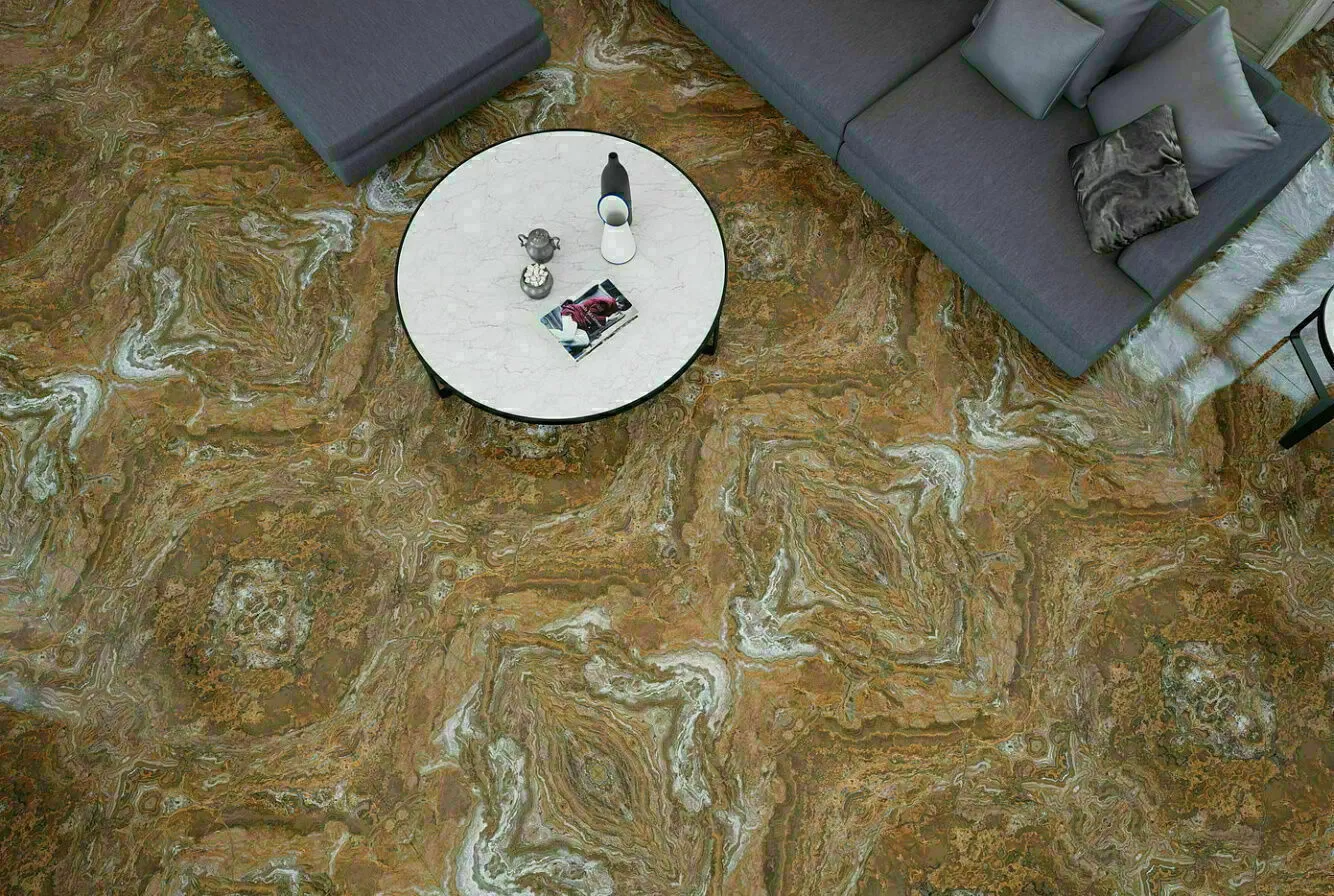 Керамогранит Agate Blue Pulido 44,63x44,63