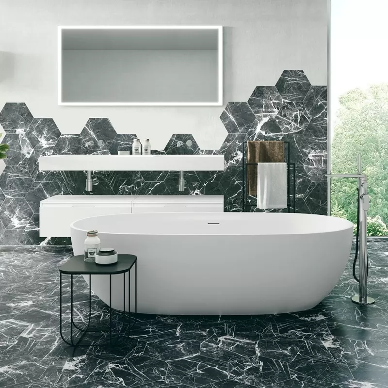 Керамогранит Hexamix OPAL DECO GREY 28,5x33