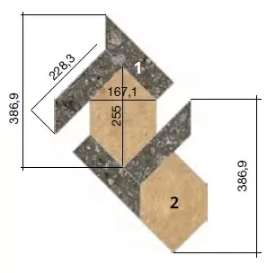 Керамогранит 772841 Match Up Decoro Lock Mix Comfort On Demand 38.69x38.69