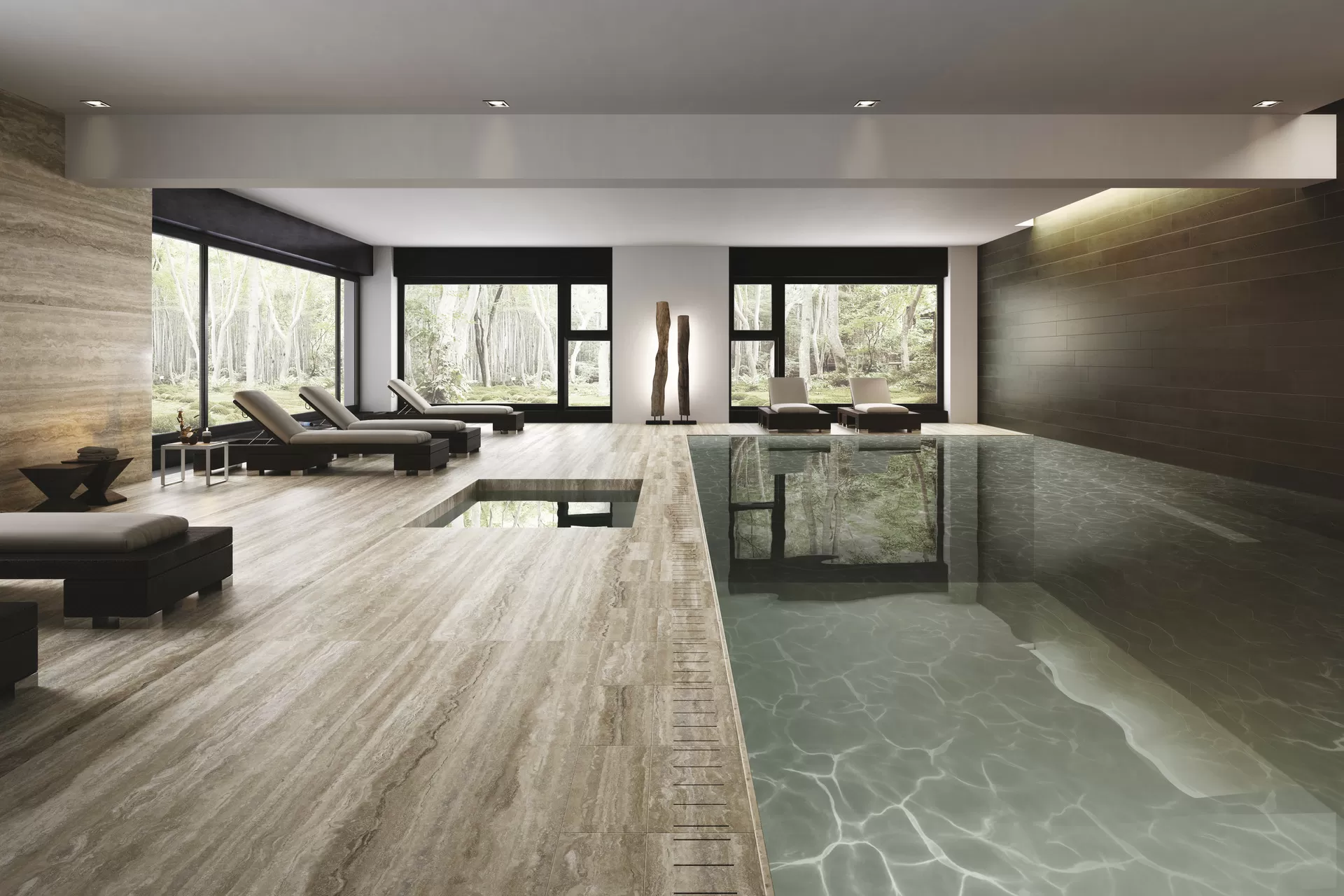 Керамогранит L150288MF6 Travertino Lucido 150x150