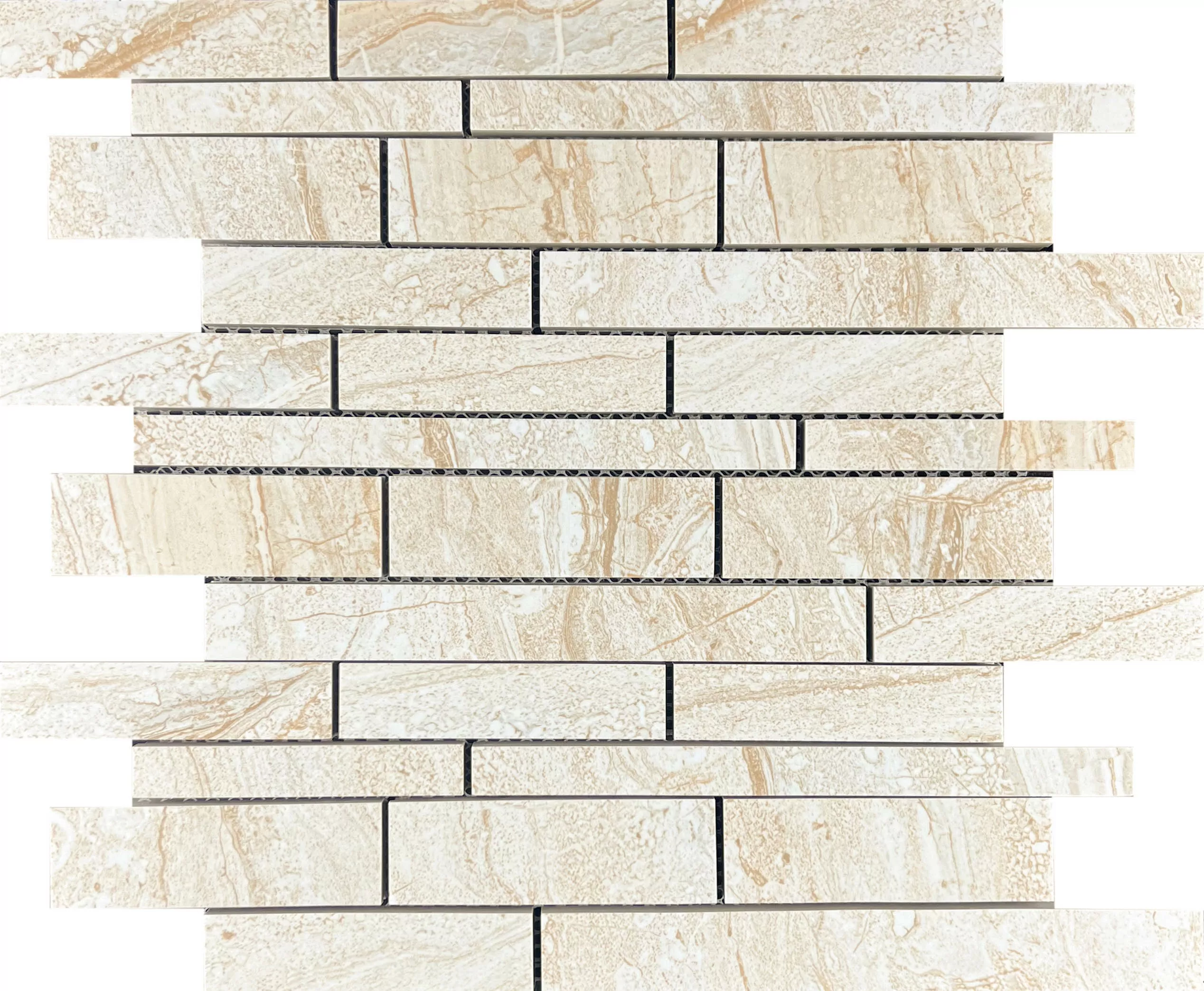 Мозаика Mosaic Daina Beige Brick bone mix 300x360