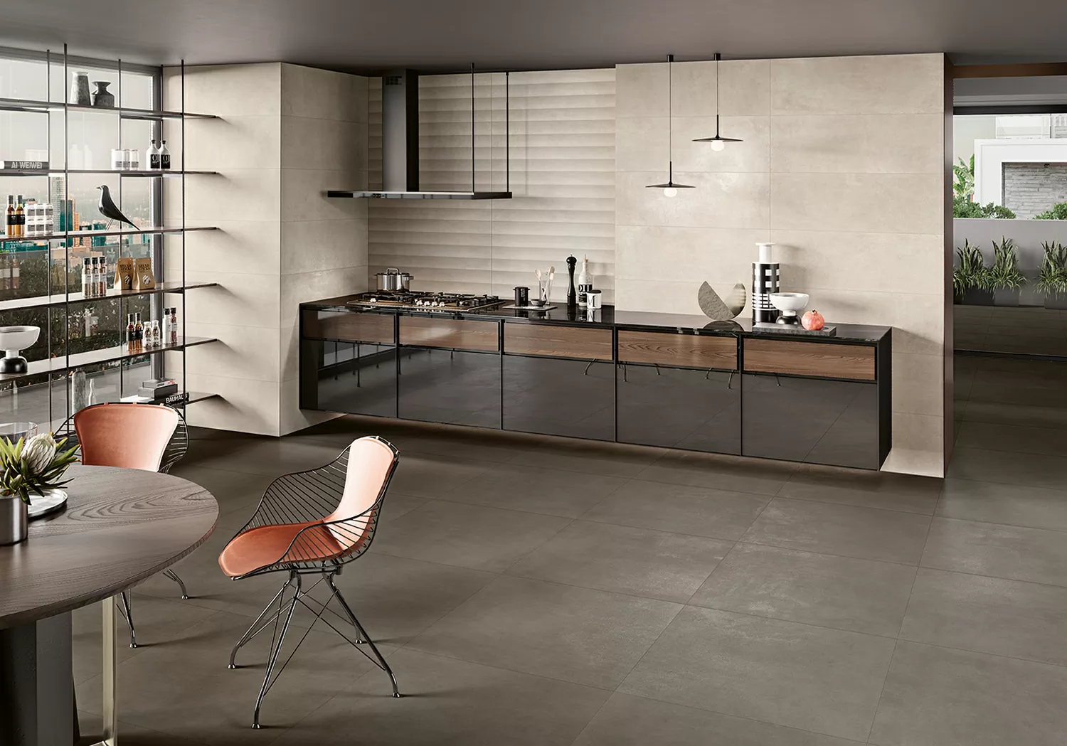 Керамогранит Gravity Grey Rett 80x80