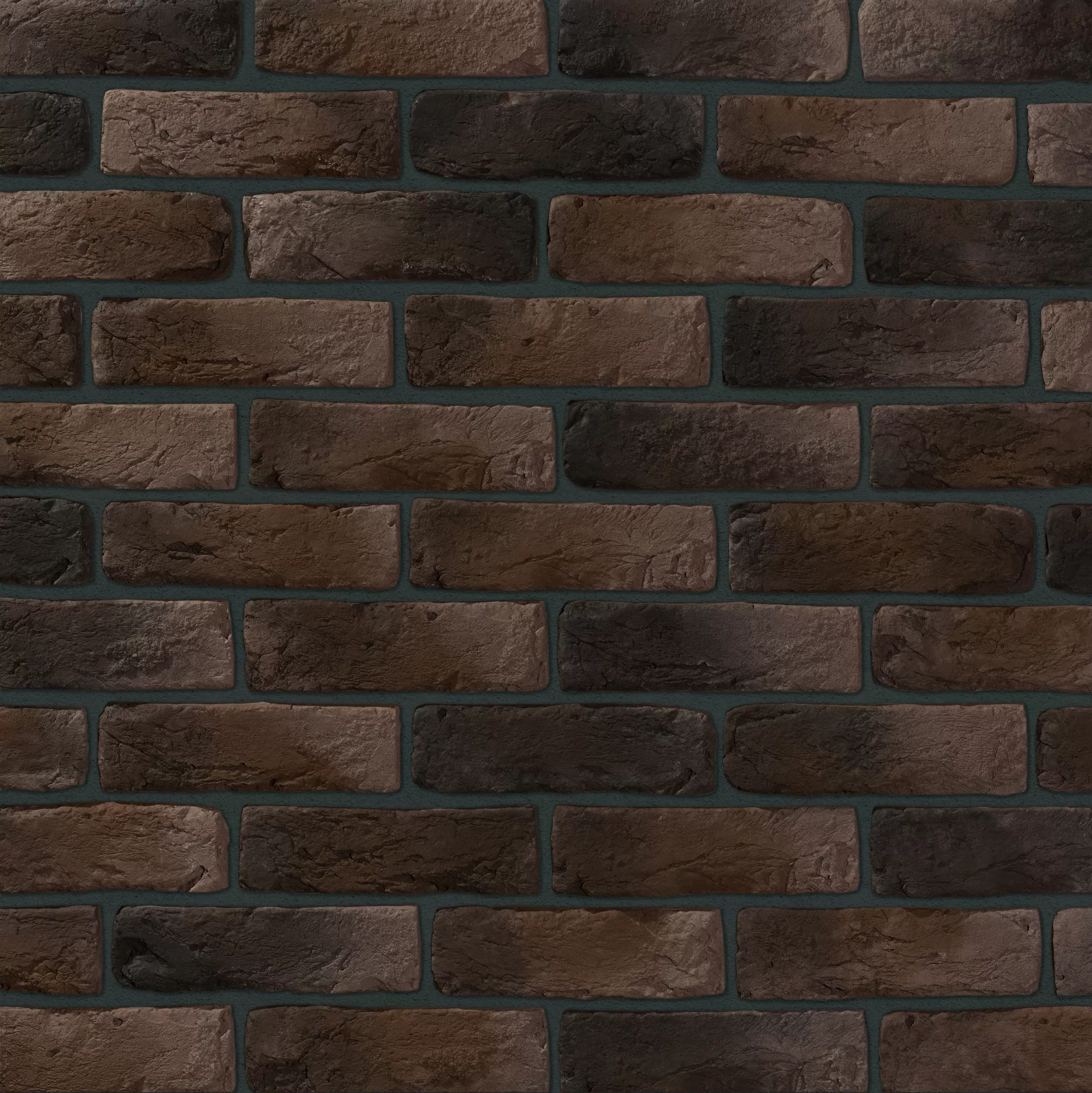 Искусственный камень Декоративный кирпич Плоскость Мадрид 425 25-28x7-8x1,7