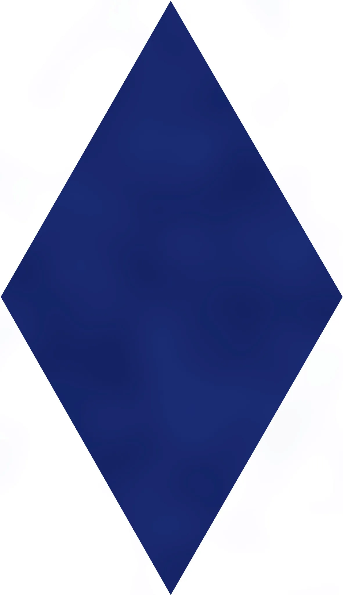 Плитка KMD2SRB009BN Декор Риад синий глянцевый 13,5x7,8x0,9
