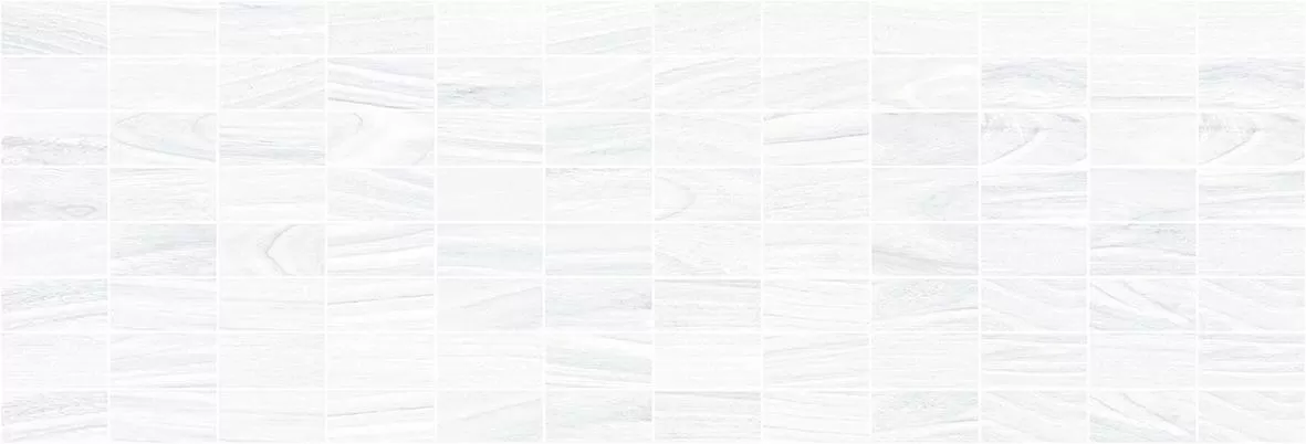 Мозаика MM60070 Zen Декор мозаичный белый 20х60