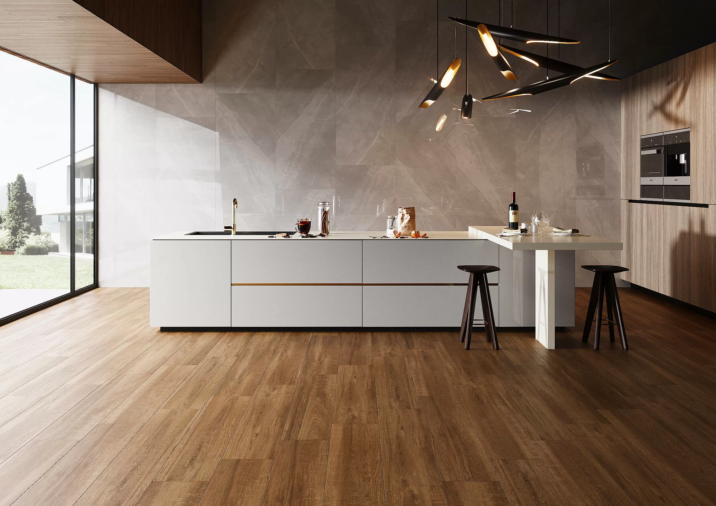 Керамогранит 1055 Casa Brown Mate 120x20