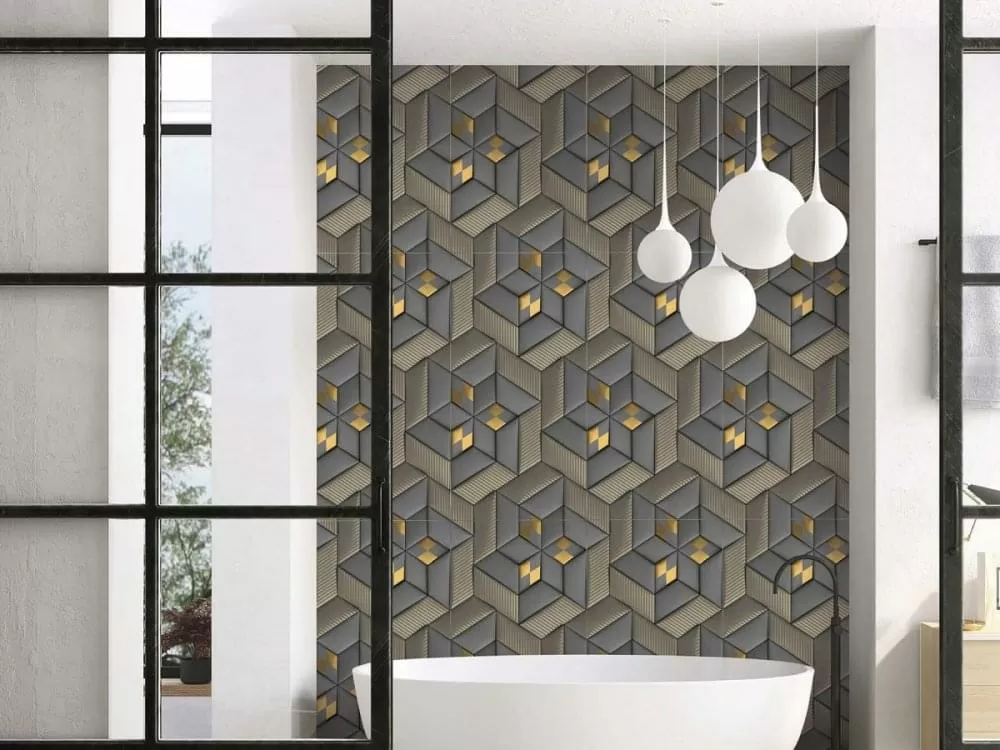 Керамогранит Deco Couture 3D2 49.1x98.2