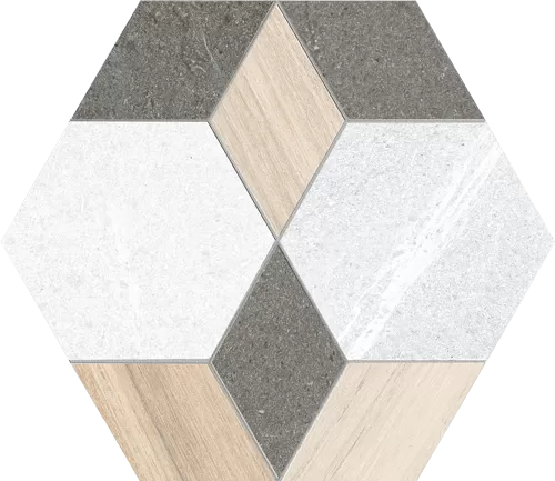Керамогранит Hexagono Mayeix Multicolor 23x26,6