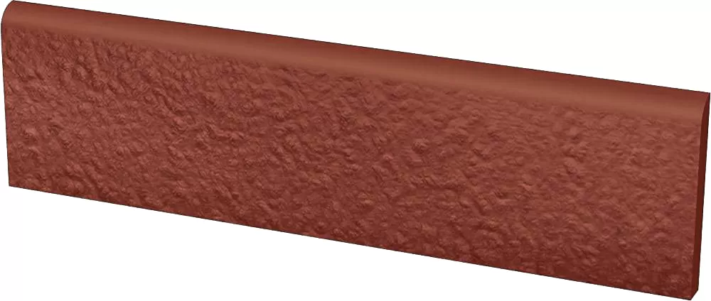 Клинкерная плитка Natural Rosa Duro Цоколь структурный 30х8,1