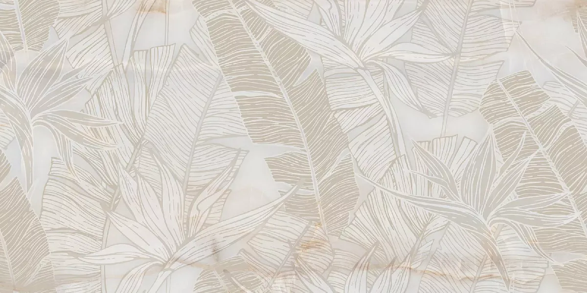Керамогранит Rivanta Beige Decor Glossy 60x120