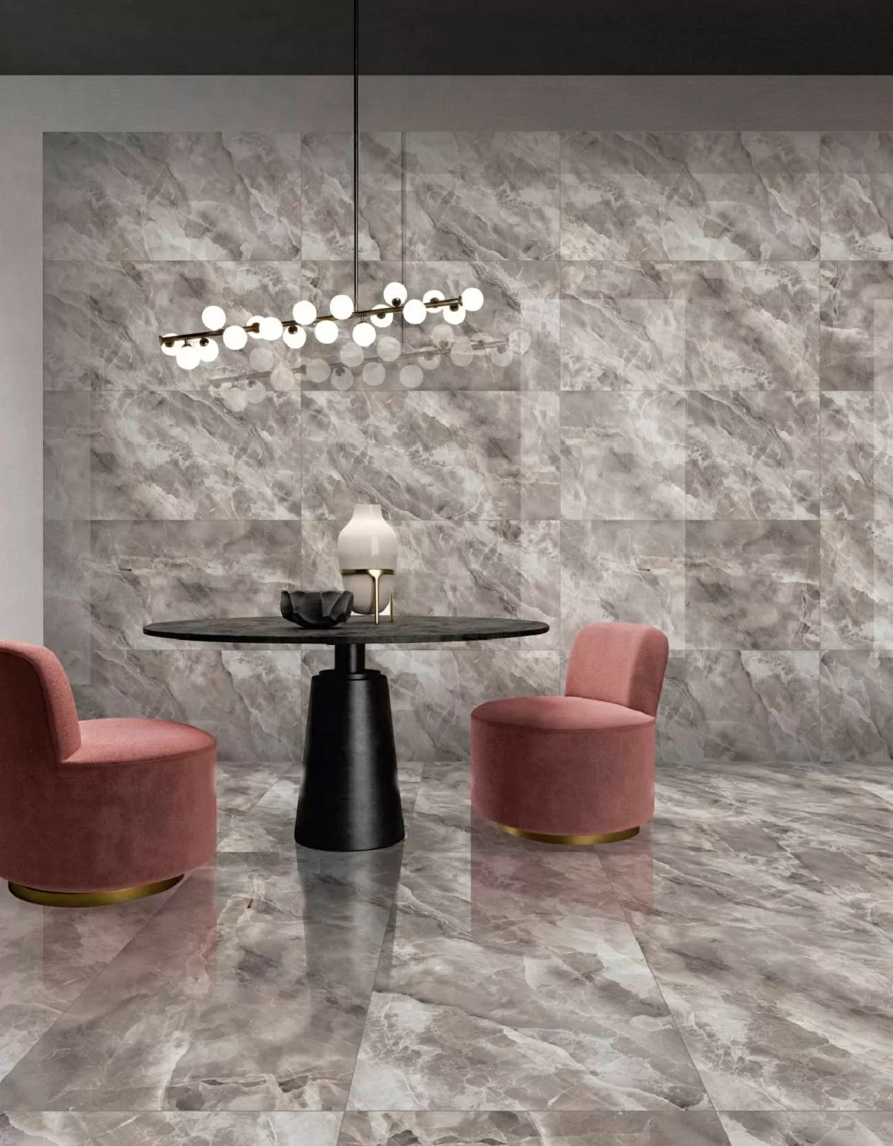 Керамогранит CRISTINA BLACK HIGH GLOSSY 60x120