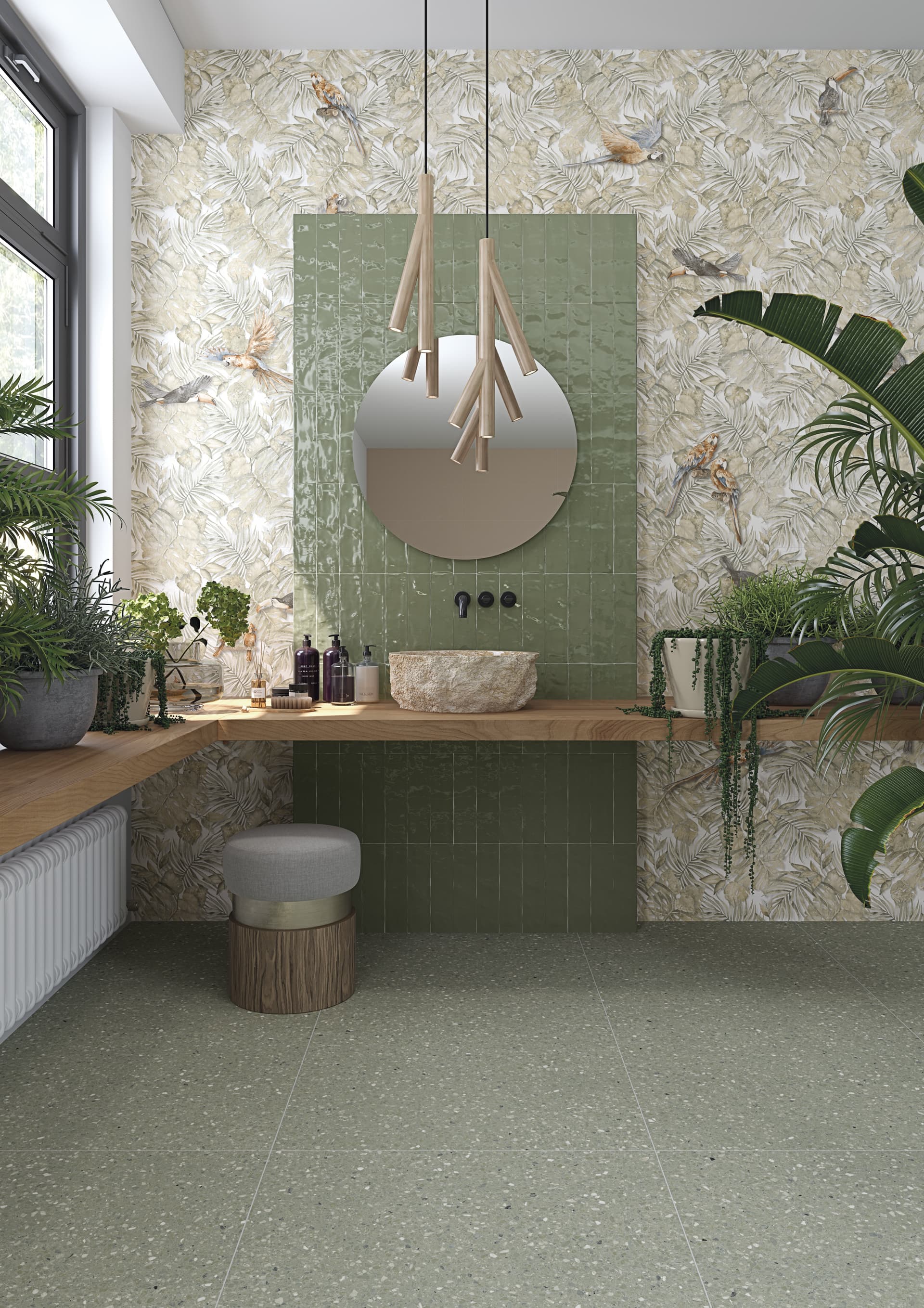 Керамогранит 4T74 Octgono Antibes Verde 20x20