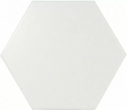 Плитка 21767 Scale Hexagon White Matt 10,7х12,4