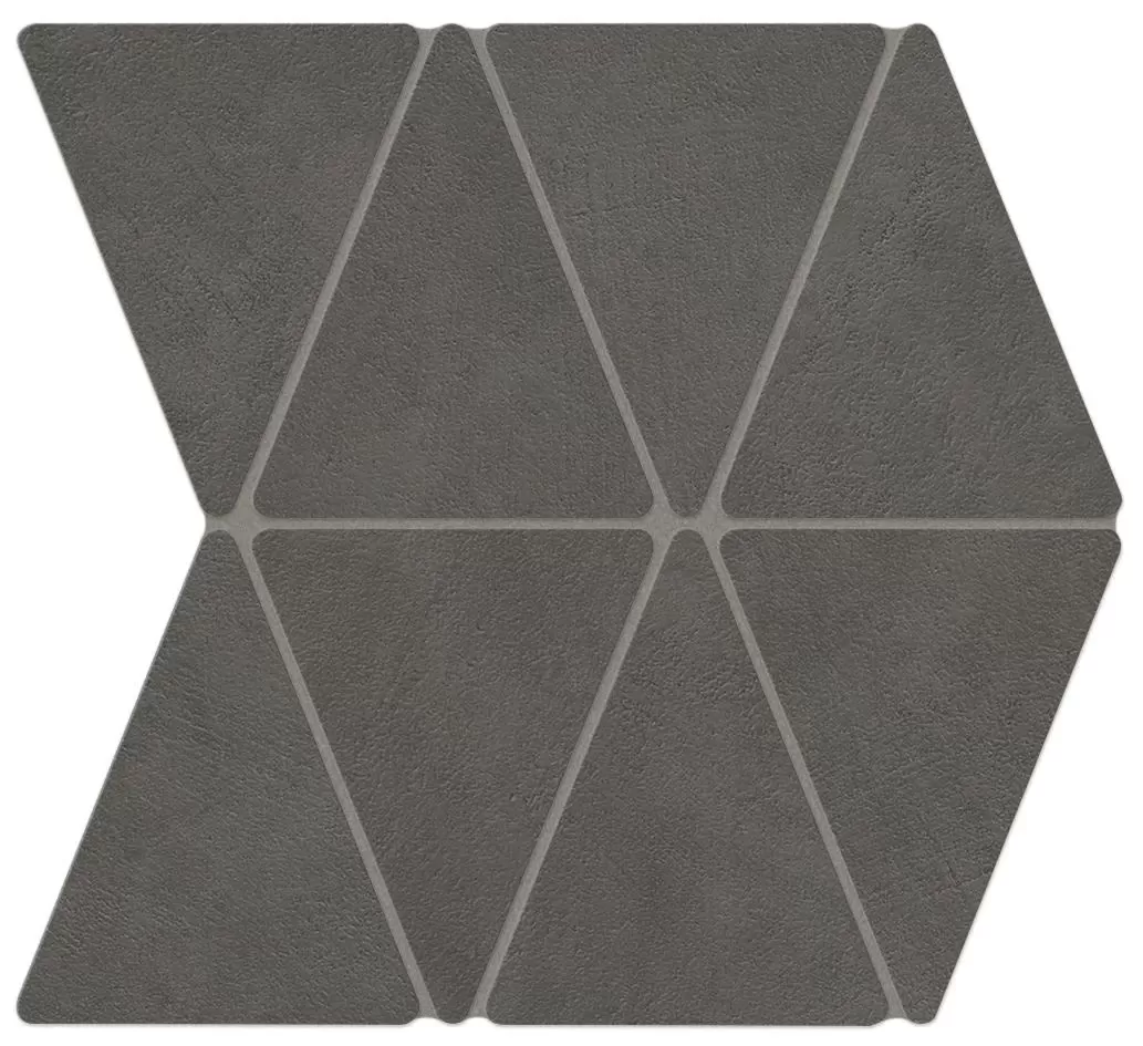 Мозаика A7CR Boost Natural Coal Mosaico Rhombus 36,7x33,8