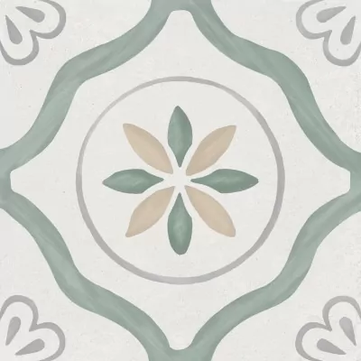 Керамогранит Sirocco Green Petals 22,3x22,3