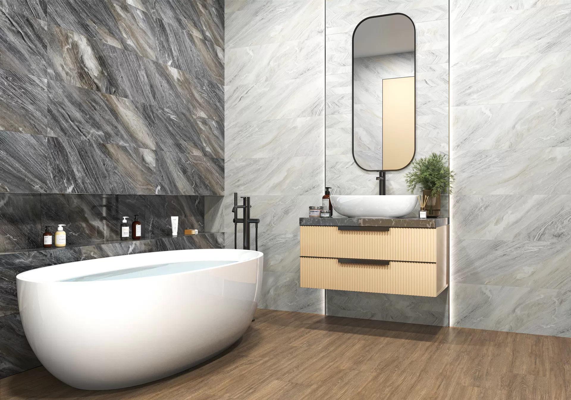 Плитка WT93MNM99 Millennium Dark 300x900x10,5