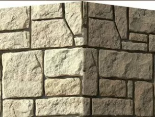 Искусственный камень 510-15 Дарем угол (4,5х22,5; 10,5х28;) 10,5х16 x 5-27,5