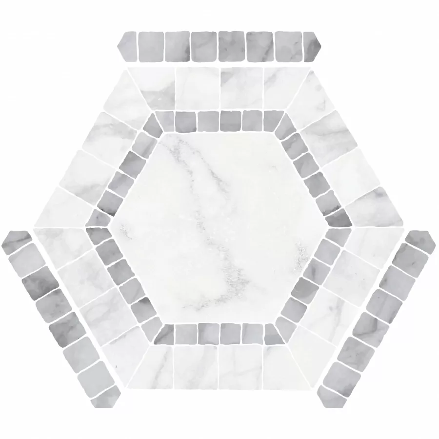 Керамогранит Ibiza White 22x25