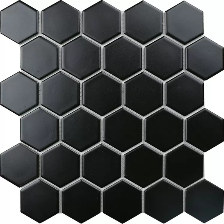 Мозаика Hexagon small Black Matt (IDL4810) 27.2х28.2