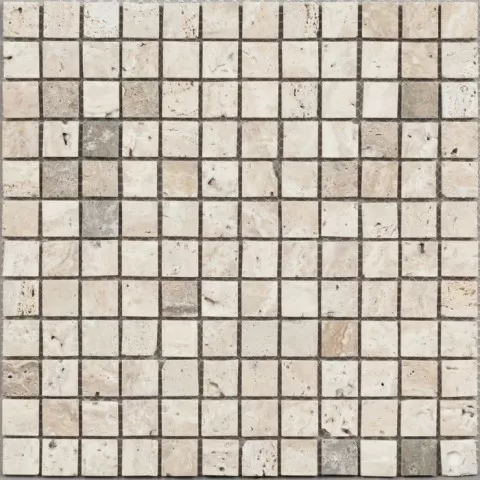 Мозаика ТБ-п6-15 Travertine 1.5х1.5 30х30