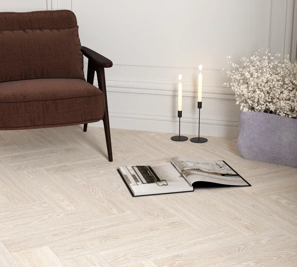 Керамогранит Oak Basalt GP White 14,7x59,4