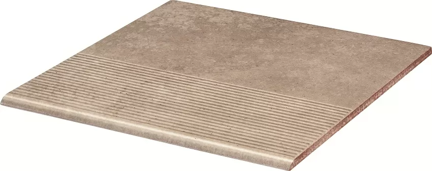 Клинкерная плитка Viano Beige Stopnica Prosta 30х30х1,1