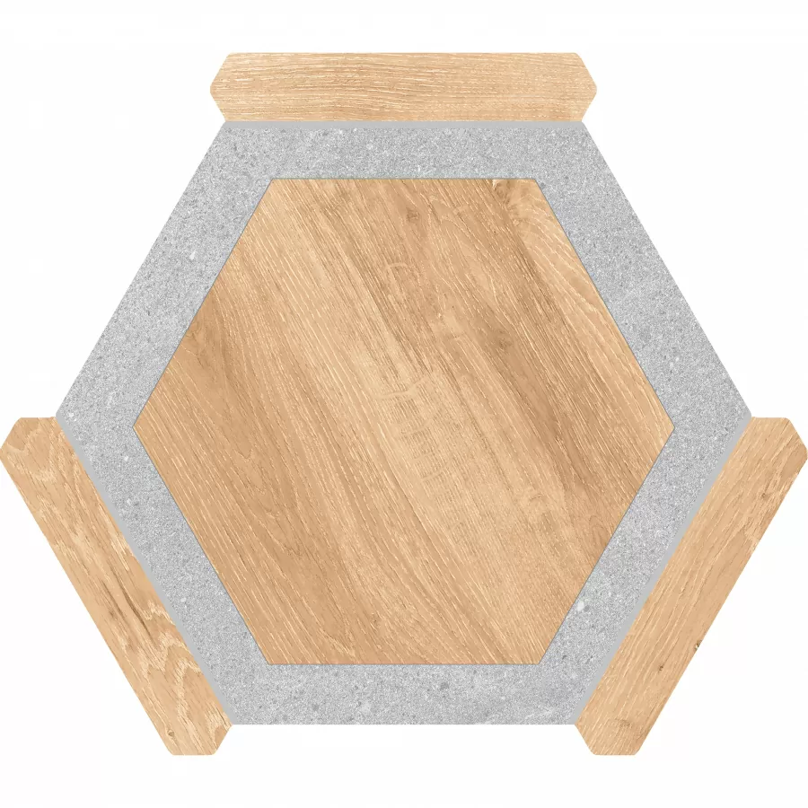 Керамогранит Oregon Haya Gris 22x25