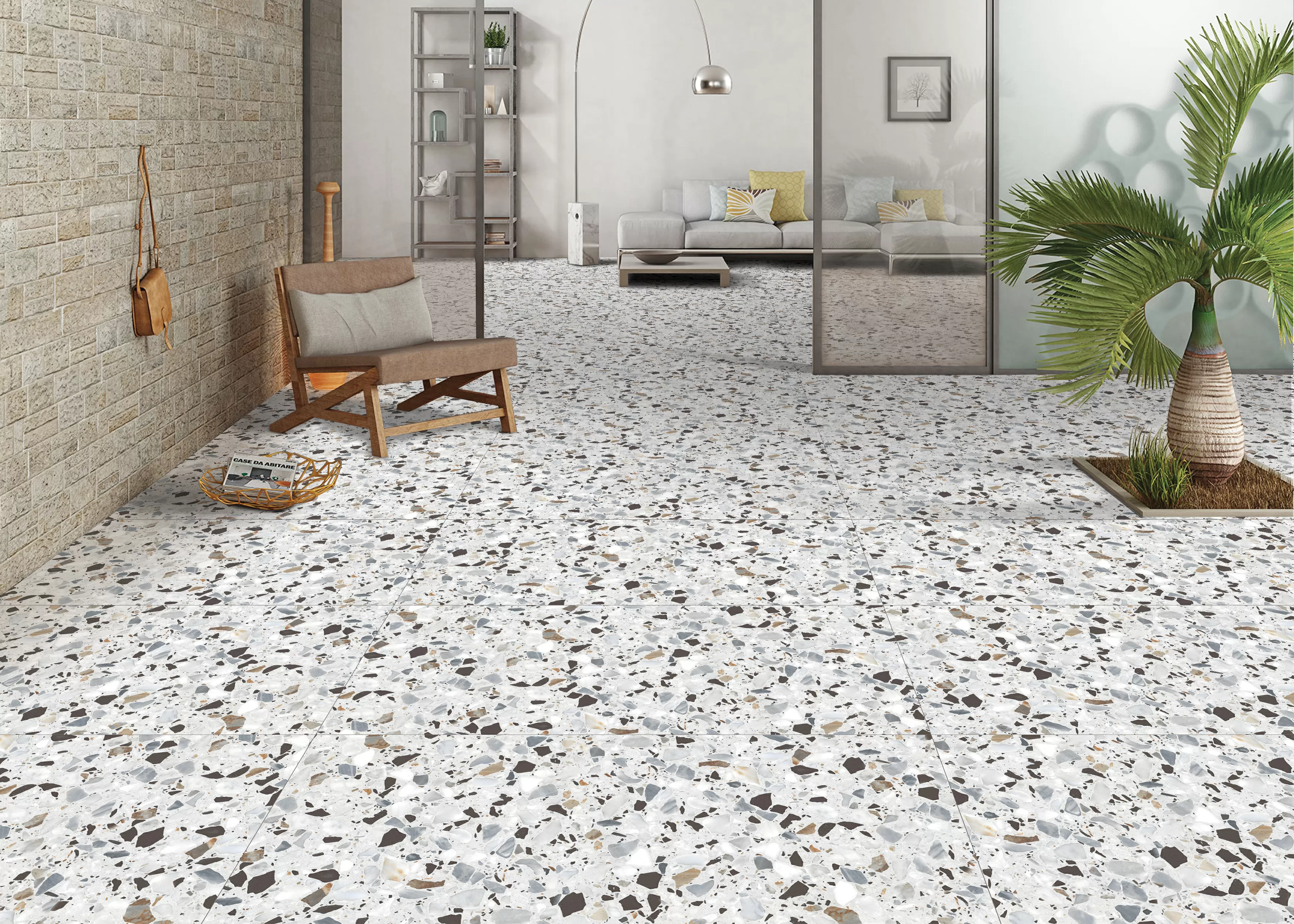 Керамогранит TZ612NTT9502L Terrazzo 60x120